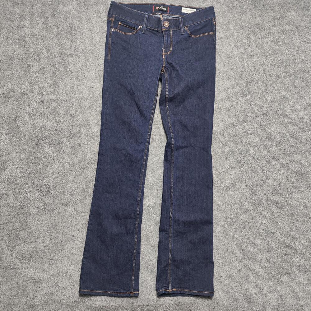 Guess Sarah Fit Jeans Womens 29 Dark Wash Blue Mid Rise Bootcut Denim